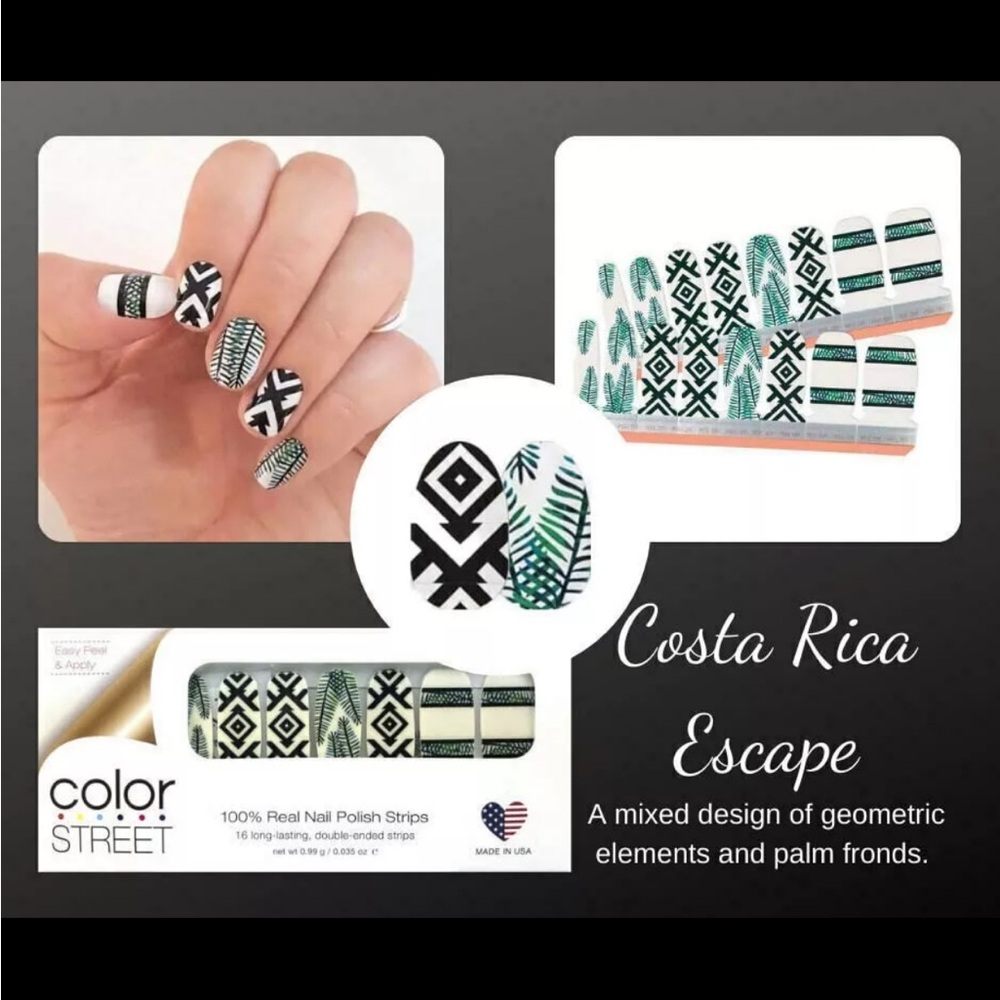 Color Street Nail Strips Costa Rica Escape